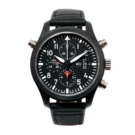 iwc fliegr|iwc top gun watch.